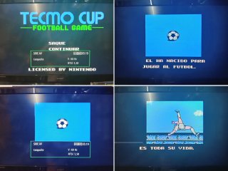 Tecmo Cup Football Game 🇪🇸  PAL Esp Nintendo NES