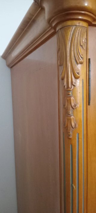 Armario clásico madera maciza 4 puertas