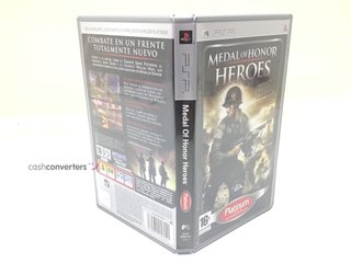medal of honor heroes platinum psp