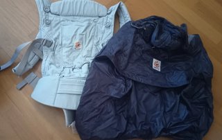 Mochila Portabebés Ergobaby + Cubremochila polar
