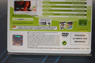 Videojuego PS2  - Singstar Pop