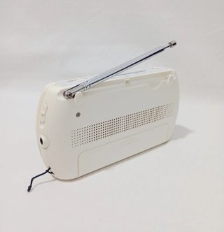 Radio Sony Portátil con altavoz color Blanco