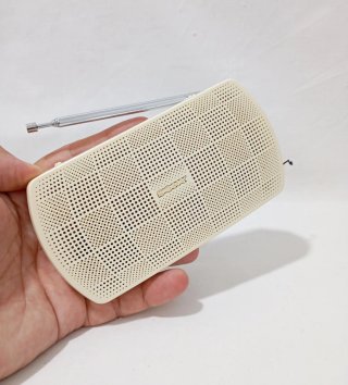 Radio Sony Portátil con altavoz color Blanco