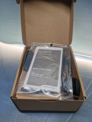 Auricular DECT inalámbrico dúo para llamadas Plantronics SAVI W720