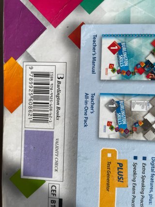 LIBRO DE INGLES BURLINGTON SKILLS 1 BACH STS 2023