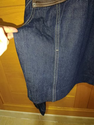 Cazadora Zara Denim y Piel Talla L