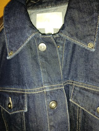 Cazadora Zara Denim y Piel Talla L