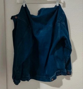 Cazadora vaquera mujer azul