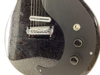 guitarra electrica danelectro blackout 59 black metalflake