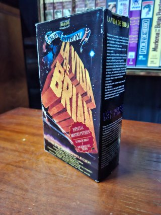 VHS La Vida de Brian y Los Héroes del Tiempo