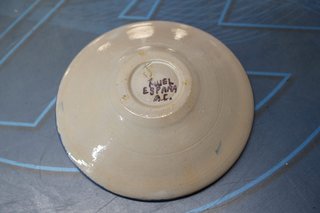 Platos y tazas cerámica de Muel (Teruel).