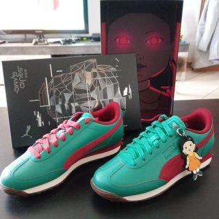 Puma Squid Game edition limit Scarpe Verdi/Rosse
