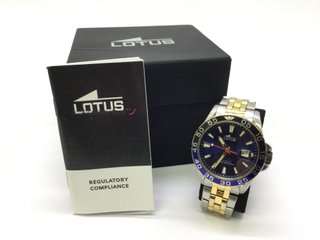 reloj pulsera caballero lotus 18768/1