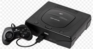 Consola Sega Saturn Negra + Mando