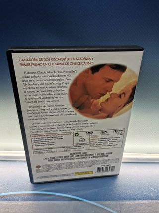 película en DVD, UN HOMBRE Y UNA MUJER