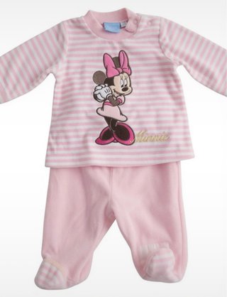 Conjunto Minnie 1 mes niña