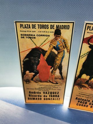 4 postales Taurinas, ediciones Savir