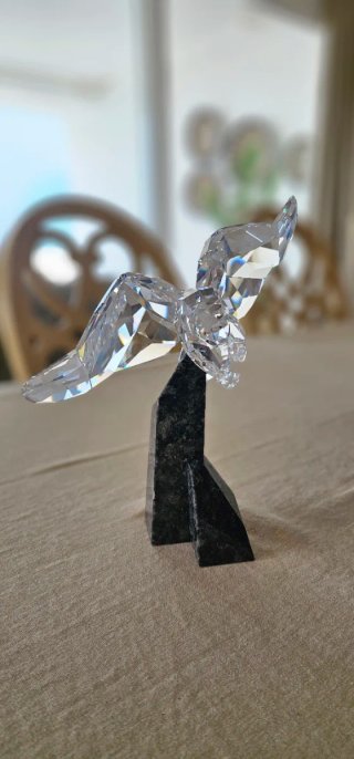 Escultura Swarovski Águila Cristal