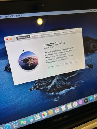 MacBook Pro 13 Pulgadas Mediados de 2012 SSD256GB