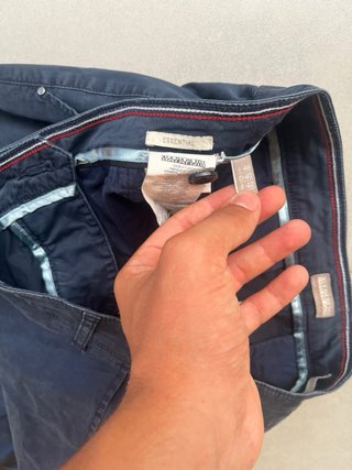 Pantaloni Chino Napapijri Blu Taglia IT 46