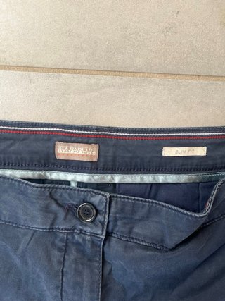 Pantaloni Chino Napapijri Blu Taglia IT 46