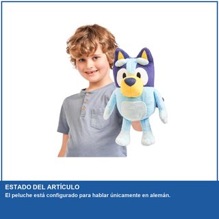 - BlueY Moose peluche parlante muñeca accesorios