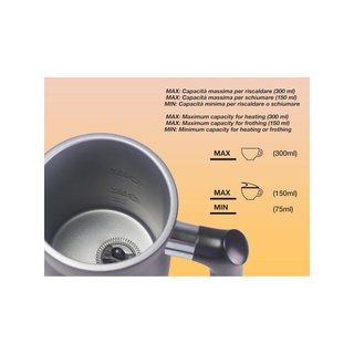BEPER P101CAF001 espumador leche automático 4