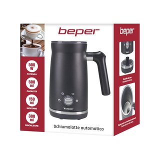 BEPER P101CAF001 espumador leche automático 4
