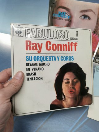 Lote 4 eps, vinilos, discos 7", RAY CONNIFF
