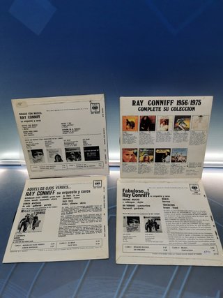 Lote 4 eps, vinilos, discos 7", RAY CONNIFF
