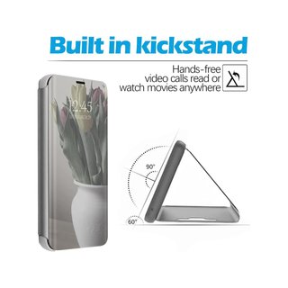 Funda espejo piel sintética Samsung Galaxy