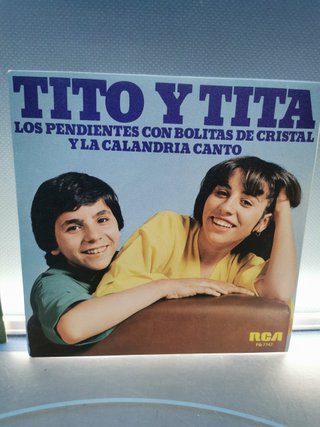 Lote 2 eps, vinilos, discos 7", TITO Y TITA