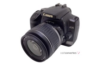 camara digital reflex canon eos 400d+ef-s 18-55mm 1:3.5-5.6 ii