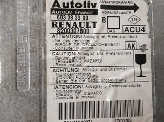 Centralita airbag 8200307800 renault megane 451936