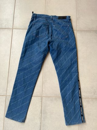 Jeans Karl Lagerfeld Logo Monogram Banda Lateral
