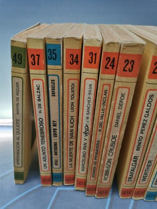 19 libros, Biblioteca básica salvat, completistas