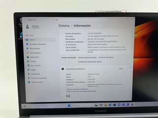 pc portatil samsung 750xgk