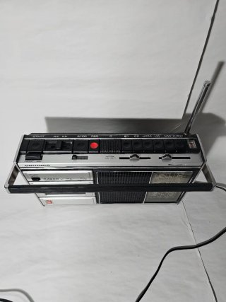 Radio Cassette Grundig C4800 Vintage Plata