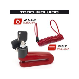 RADIKAL RK510R candado disco moto seguro