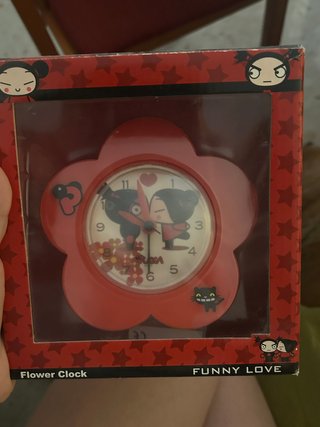 Despertador Pucca Flower Clock