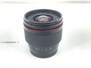 objetivos samyang samyang 12mm f/2 ncs cs para sony e