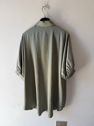 Zara Vestito Camicia in raso
