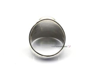 sello plata 925mm con piedra con cuarzo
