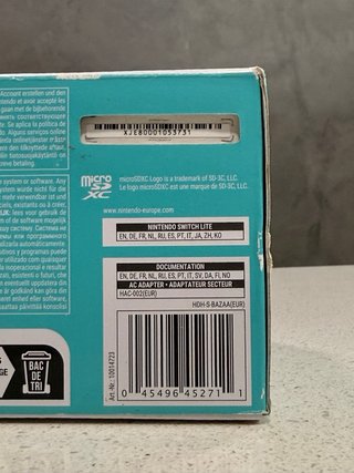 SIGILLATA | Nintendo Switch Lite Turchese