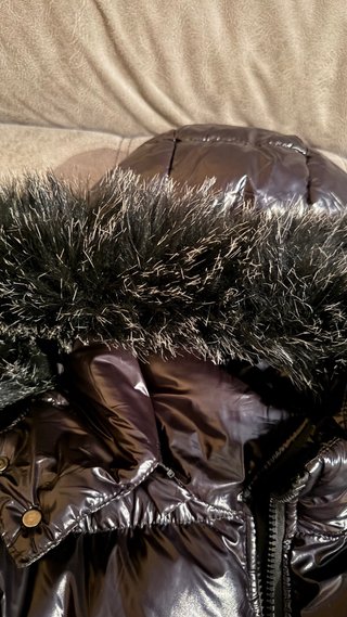 Chaqueta Moncler Negra con Capucha