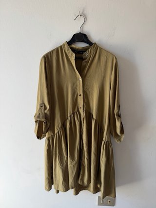 Vestito Zara verde oliva