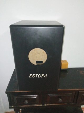 Cajón Flamenco con Diseño Árabe
