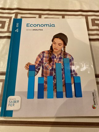 Economia, ESO 4 sèrie Analitza : projecte Saber...