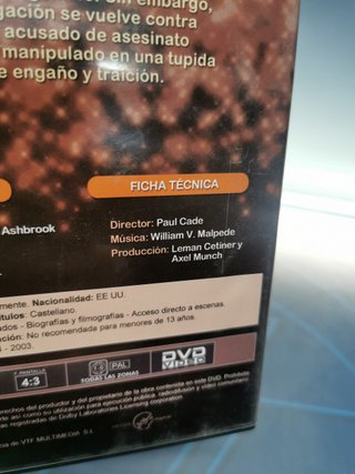 película, DVD ANGELES DESAPARECIDOS
