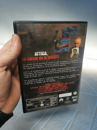 película, dvd, ATTICA LA CARCEL DE LA MUERTE